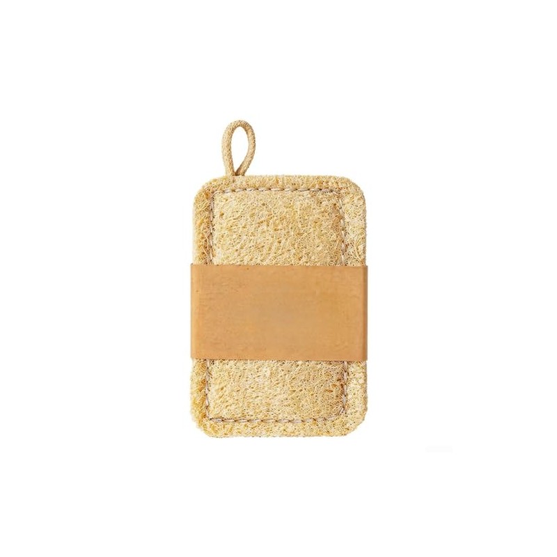 Esponja Lufa Natural para Platos 8x13cm para for suave Esponja