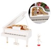Piano Music Box Rotating Dancing Ballet Girl Valentine's Day Birthday
