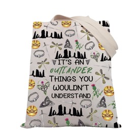 BDPWSS Outlander Gift Scottish Thistle Gifts It's An Outlander Things You Wouldn't Understand Scottish Fans Tote Bag (Outland thing TGCA)