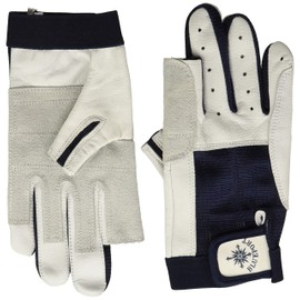BluePort Segelgloves aus leather - 2 Finger frei M