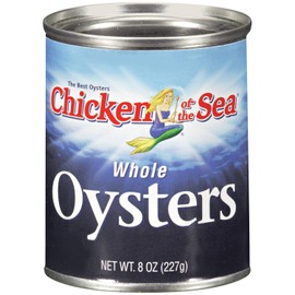 Chicken Of The Sea Whole Oyster, 8 Ounce -- 12 cans per case.