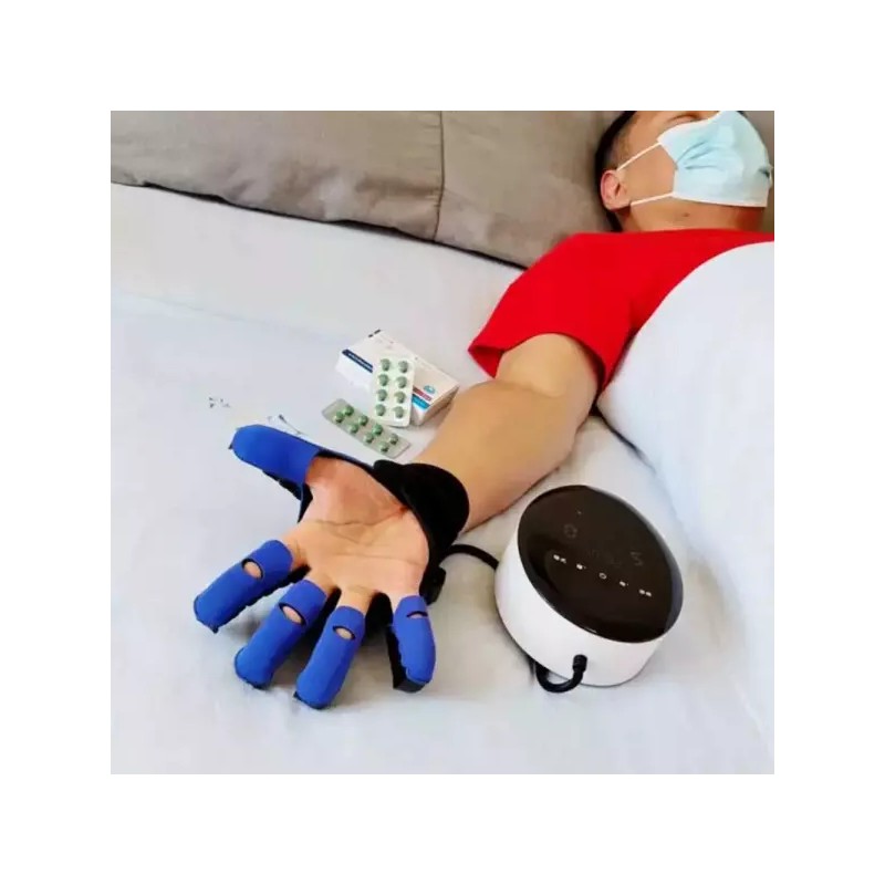 손재활기구 운동 장갑 훈련 손기능 기구 재활훈련장갑 [왼손 XL 트레이닝]