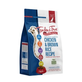 Tender & True Antibiotic-Free Chicken & Brown Rice Recipe Dog Food, 4 lb