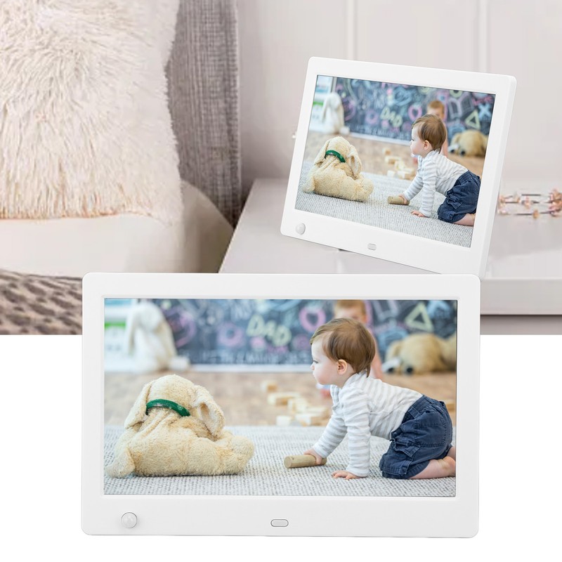 7.8inch Digital Picture Frame 1080P HD LED Screen Human Sensor