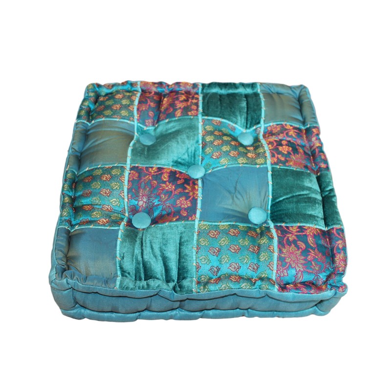 Relaxus Yoga and Meditation Cushion - Hand Crafted. 16" x