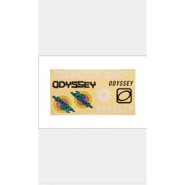 ODYSSEY RETRO STICKER PACK Clear Back / 40th Anniversary BMX Bike Decal S&M Bike