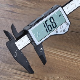 Electronic Caliper 0-150mm Digital Display Vernier Large Screen IP54 Waterproof Plastic Caliper for Antique Measuring