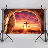 He is Risen Decorations Happy Easter Backdrop for Photography Easter