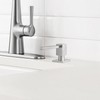 All Brass Built in Soap Dispenser for kitchen sink Brushed
