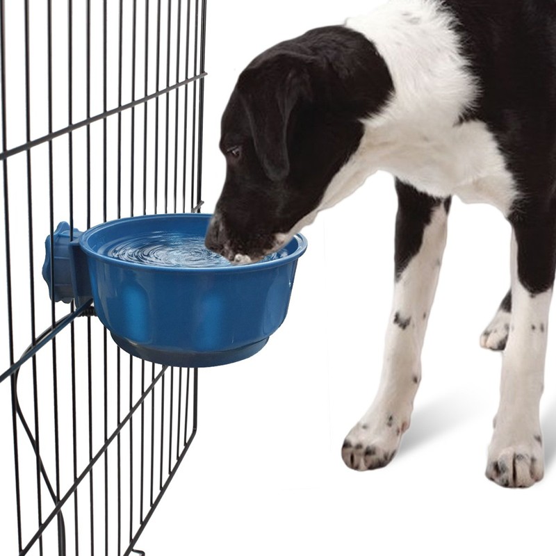 Billionchains Indoor Heated Water Bowl for Pet 600ML Thermal Water