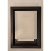 Elevator Inspection Certificate Frame 6" X 9" Black (Heavy Duty