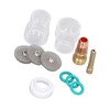11Pcs Welding Gun Accessories Tig Welding Torch Glass Cup Collet
