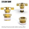 MEANLIN RV Water Heater Replacement Drain Valve 1/4" NPT &