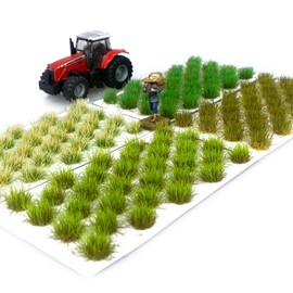 Samcos Model Grass, Spring Grass, Diorama, Scene Collection, Glass Model, Buildings, Boxyards, Railway Models, Battlefield, Landscape, Realistic Hobby Material, Stylish, Interesting, Present, Hobby
