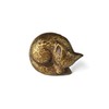 Fox Antique Brass Cabinet Drawer Knob and Pull Animal Kitchen