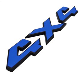 4x4 Emblem Badge with Pre-Adhesive for Ram 1500 2500 3500 4500 DS Laramie SUV Truck Tailgate Fender
