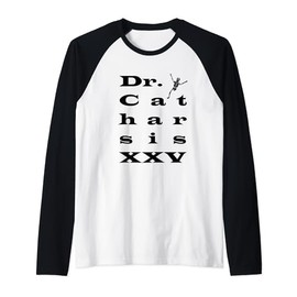 Dr.C Big Print XXV (schwarz) Raglan