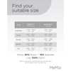 MeMoi Plus Size Curvy Control Top Pantyhose for Women, Comfortable