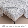 Jessrydo Floral Bed Sheets King Size 18” Deep Pocket King