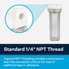 SpiroPure Clear Water Filter Housing 10 inch / 2.5 x