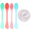 YUXIANLB 4 Pcs Facial Cleansing Brush Silicone Face Mask Brush