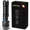 Wohingo Flashlight Rechargeable 2000 High Lumens IPX6 Waterproof Super Bright