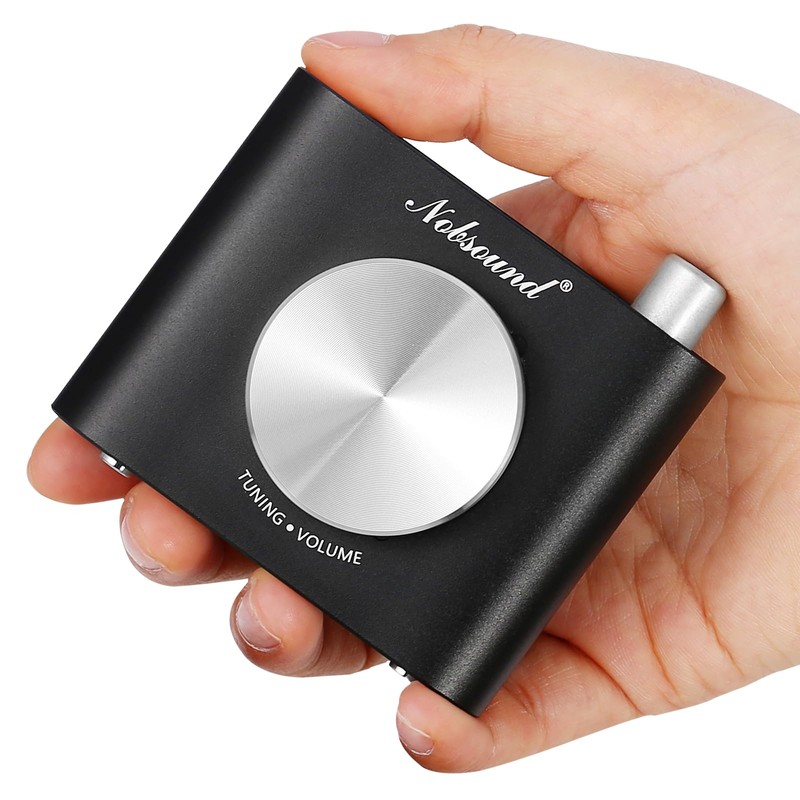 Nobsound Mini FM Radio Transistor Global Universal Manual/Auto Search (with