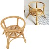 Plant Stand Flower Pot Rack Rattan Minimalist Stable 9.4in Diameter