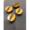 2-- KNIFE DISPLAY STANDS, SOLID PEAR WOOD