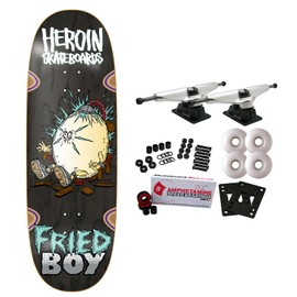 Heroin Skateboard Complete Fried Boy 10.4" x 32"