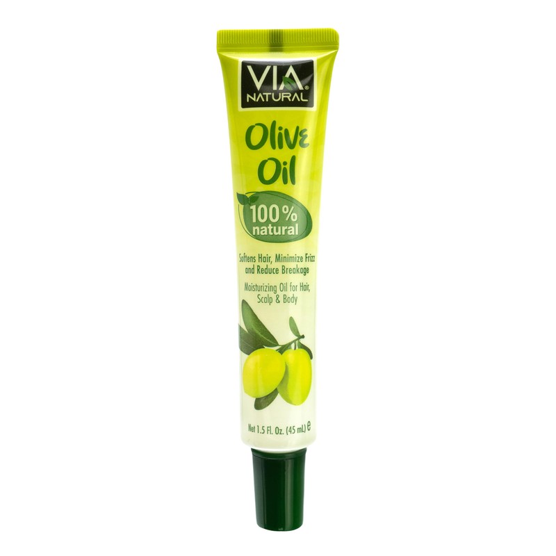 Via Natural 100% Natural Olive Oil 1.5 Fl Oz (Pack