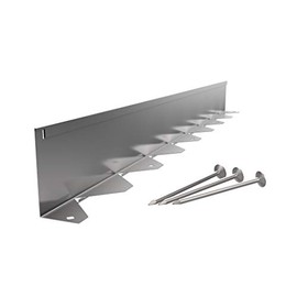 Vodaland - 4 inch Stainless Steel Garden Edging Complete Set with Included Installation Nails. (1)