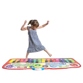 Fat Brain Toys Step-to-Play Jumbo Piano Mat Active Play for Ages 4 to 8