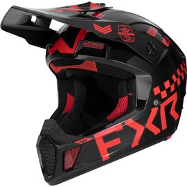 FXR Clutch Gladiator Helmet (Nuke Red - X-Large)