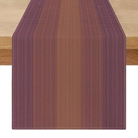 Table Runner Red Linen Colourful 40 x 140 cm Outdoor Table Runner Washable Linen Look Spring Modern Vintage Runner Table Country House Style Decoration for Dining Table Party Wedding Picnics Coffee