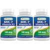 Best Naturals MK-7 Vitamin K2 100 mcg 120 ct (Pack