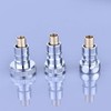 Faucet Adapter for Portable Washer, Chrome Brass, 5/16-27 Male to