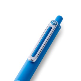 Pentel iZee Bolígrafo BX470 - Boli Retráctil con Cuerpo Mate y Clip Metálico, de Uso muy Cómodo para Escritura Suave, Perfect for Colegios y Oficinas