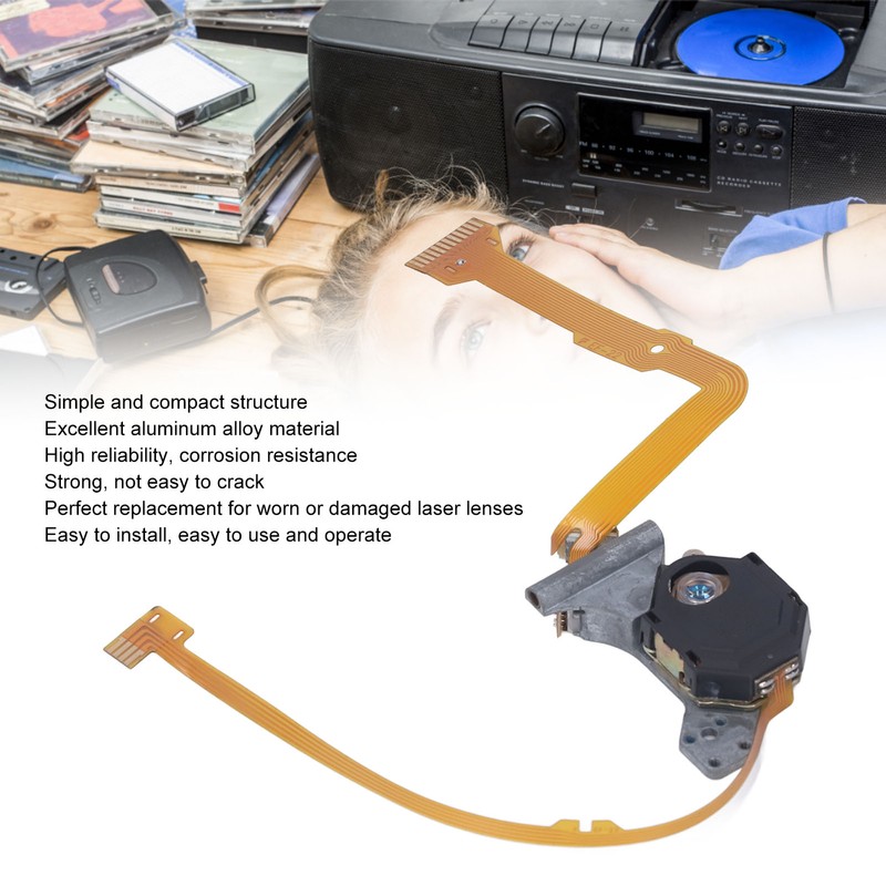 Optical Pickup Laser Lens Head Home Audio Components for Discman