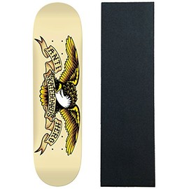 Anti Hero Skateboard Deck Classic Eagle Cream 8.62" with Griptape
