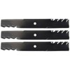 (3 Pack) Premium Replacement Mulching Lawn Mower Deck Blade fits Encore Ferris 363046 363291 482306 | 18" x 2 ½"