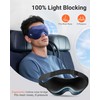 Eye Masks for Sleep Light Blocking: Lightweight 3D Contoured Eye