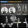 SEEKSELF 3" 4" 6" 8" Gear Puller Set, 2-Jaw/3-Jaw Bearing