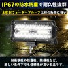 RIZES LED Work Light, Fog Light, Floodlight, Car, 12V -