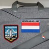 A-ONE 3 PCS Pack- The Netherlands Friesland Afsluitdijk Patch +