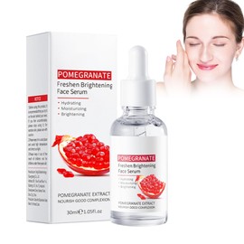 Eazerom 06 Granatapfel-Gesichtsserum mit Hyaluronsäure für Gesicht,30ml Brightening & Hydrating Facial Serum for Fine Lines,Anti Aging Serum für alle Hauttypen Geeignet,Anti-Aging Gesichtspflege