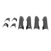 Door Handle Trim Cover Carbon Fiber Style Decoration Fit for