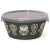 Minorutouki Mino Ware Plantary Lightweight Straight-Sided Small Bowl M Flower