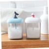Baluue 2pcs Portable Manual Foaming Bottle for Face Wash and
