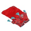 Dog Clothes Chinese Style Cheongsam Satin Pet Dog Tang Suit